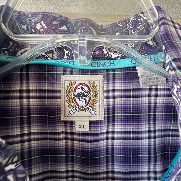 Cinch XL Mens Button Up - Picture 5 of 6